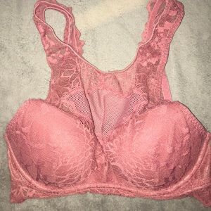 Pink Lace Bralette